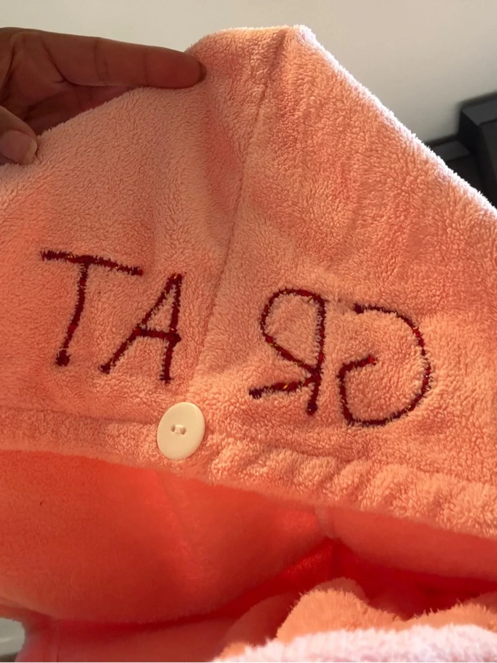 Personalized Self-Care Spa Set – Towel, Sleep Mask & Custom Embroidered Bag